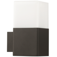 Kinkiet Ogrodowy LED E27 NEW YORK Prosty 16cm Grafitowy - GOLDLUX (Polux)