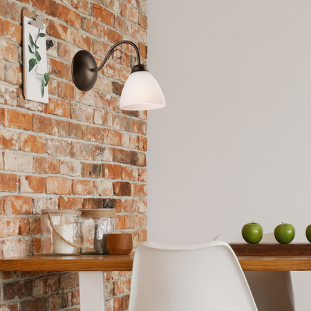 Lampa Stołowa Biurkowa Nocna ADELLE E27 Biała Drewniana Klasyczna LN-1.6 Lamkur