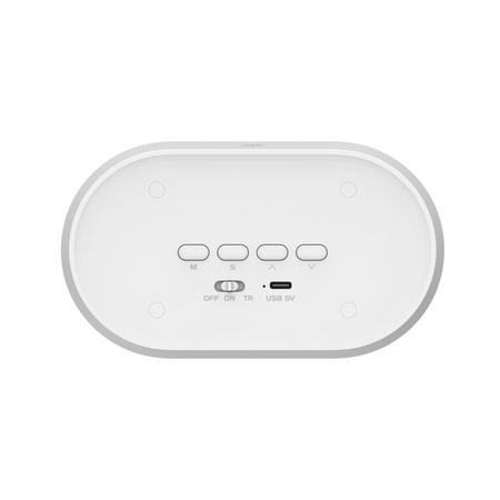 Lampka Dekoracyjna LED 1.3W 55lm 3000K Ciepła Biała Szara Ściemnialna Kaja Sanico Goldlux