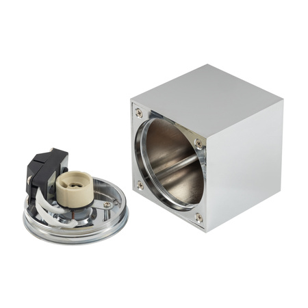 Oprawa Natynkowa Sufitowa GU10 SPOT TUBA Chrom Wodoodporna IP44 PARANA 10717 Nowodvorski