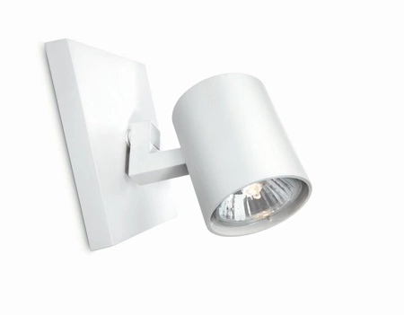 Lampa Kinkiet Ścienny Reflektor GU10 Biała Runner Philips