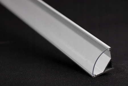 Klosz Przesłona do Profilu KM55 Przeźroczysta 2m