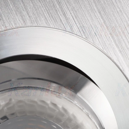 Oprawa sufitowa PODWÓJNA halogenowa podtynkowa SEIDY MR16 Gx5,3 aluminium Kanlux