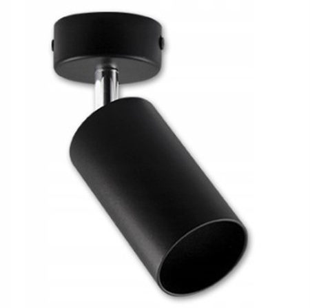 Kinkiet Spot Reflektor LED Lampa Sufitowa Natynkowa BLACK Czarna Nowoczesna GU10