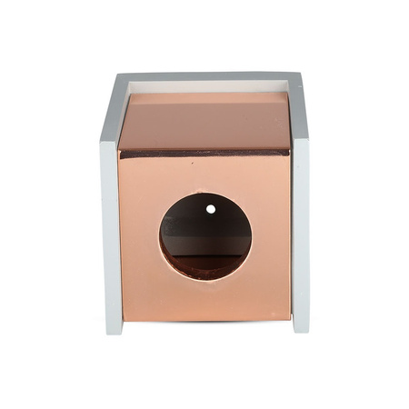 Oprawa Sufitowa Natynkowa Spot GU10 Kwadratowa Szara/Różowe złoto VT-860 V-TAC - 5 Lat Gwarancji