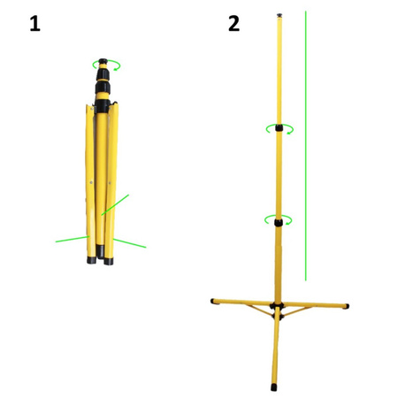 Statyw Stojak Uniwersalny do Naświetlaczy LED GOLDLUX (Polux)