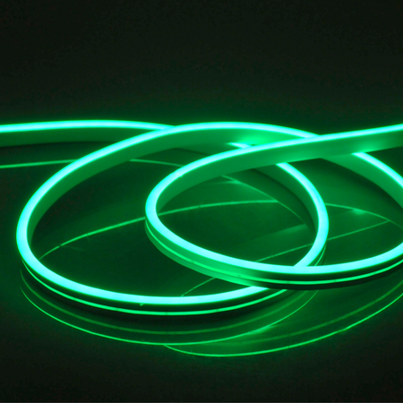NEON Pasek Elastyczna taśma LED 12V 17W Zielona IP65 12mm 2m