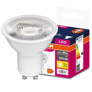 Żarówka LED PAR16 Reflektor GU10 6.9W = 80W 575lm 2700K Ciepła 60° VALUE Osram