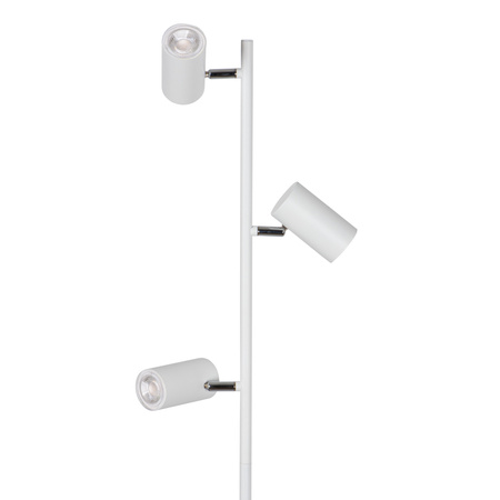 Lampa Stojąca Podłogowa EVALO 3x GU10 Biała KANLUX