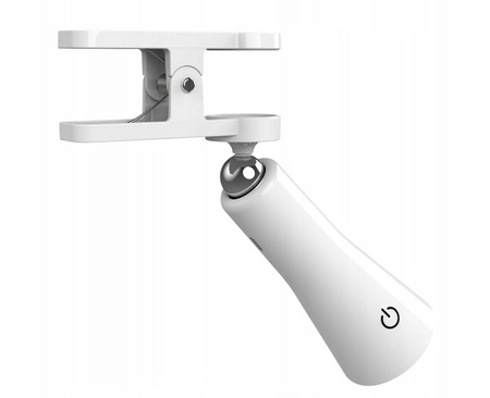 Lampka Biurkowa Stołowa Nocna MAGNETO LED 5W 400lm 4000K Akumulatorowa Odpinana Biała MasterLED