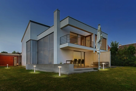 Lampa Ogrodowa Zewnętrzna Stojąca Słupek 4W 240lm 3000K IP44 Srebrny Endura Ledvance