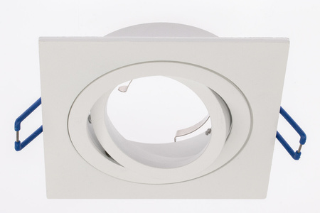 Oprawa Podtynkowa HALOGENOWA TUBA SPOT Ruchoma Midi GU10 Lumiled Kwadratowa Biała 20mm