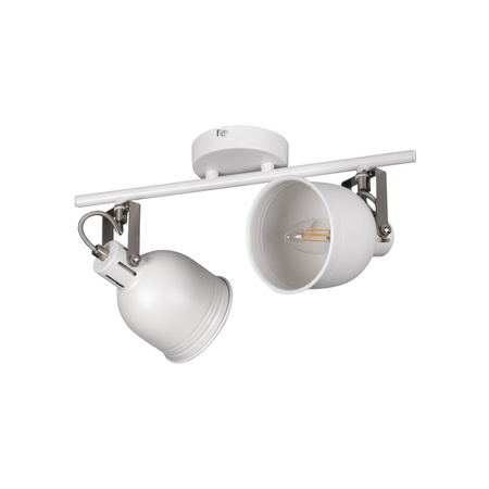 Oprawa ścienno-sufitowa listwa DERATO 2x E14 Biała KANLUX