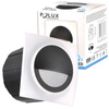 Lampa oprawa schodowa podtynkowa LED ogrodowa 3W 40lm IP44 4000K czarna Q5 GOLDLUX (Polux)