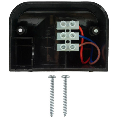 Czujnik Ruchu i Zmierzchu PIR 180° 12m IP44 Czarny