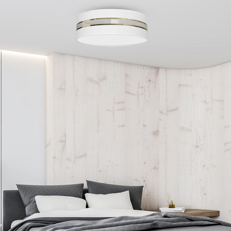 Plafon LED Lampa Sufitowa ULTIMO Biała 3xE27 Ø60cm Milagro