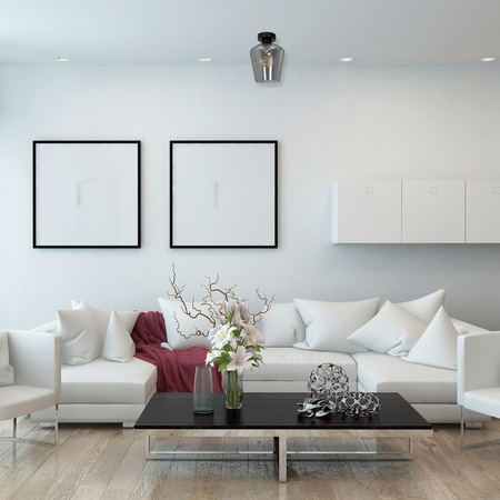 Lampa Sufitowa SANTIAGO SMOKED 1xE27 Milagro