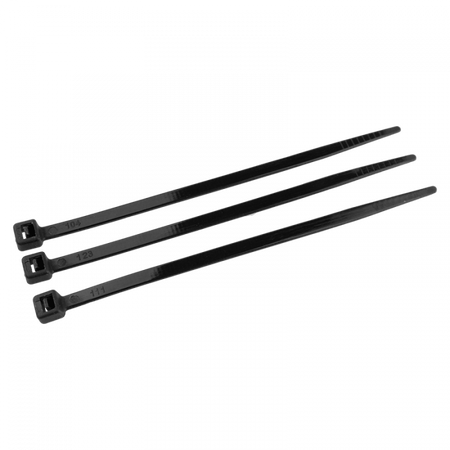 Opaski Zaciskowe Kablowe 3.6x100 mm Czarne UV TRYTYTKI TRYTKI ZIPERKI OK-36100B .MORE 100 szt.