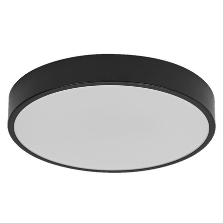 Plafon LED Lampa Sufitowa Natynkowa 20W 1500lm 3000K Ciepła Czarny 28cm Ceiling Ledvance