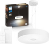 Lampa Sufitowa Wisząca FAIR Biała 25W CCT RGB Góra Dół PHILIPS HUE Bluetooth Zigbee + Przełącznik Dimmer Switch