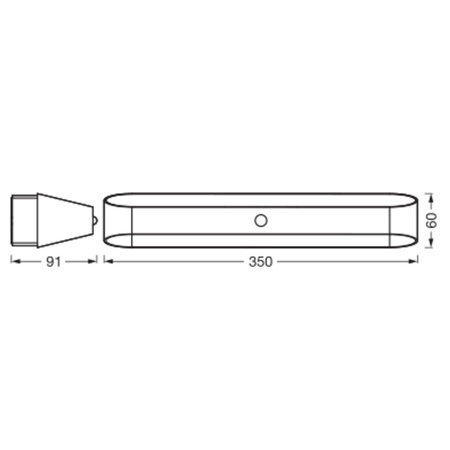 Kinkiet Ogrodowy Lampa Elewacyjna Zewnętrzna LED z Czujnikiem Ruchu i Zmierzchu 7W 265lm 3000K Ciepła Ściemnialna Szary IP54 Endura Osram