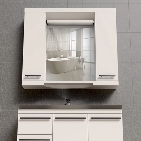 Kinkiet Ścienny LED Łazienkowy 15W 1720lm 4000K Neutralna Biały Czarny IP44 ALEX Sanico Goldlux