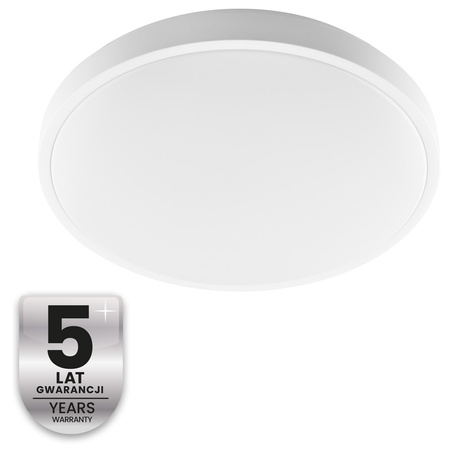 Plafon LED Lampa Sufitowa Natynkowa 36W 4000K CELIS Okrągły IP44 Biały Ring ALS LUMILED