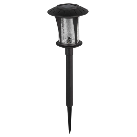 Lampa Solarna Ogrodowa LED BOLTON Wbijana 4000K 1,6W IP44 43cm Czujnik Zmierzchu