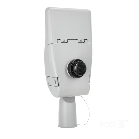 Lampa Uliczna LED Przemysłowa Oprawa Drogowa 35W 5950lm 4000K Neutralna IP66 IK09 Szara Master Street Kobi