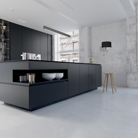 Lampa Ścienna Kinkiet CASINO Czarna Chrom 1xE27 + 1W LED Milagro