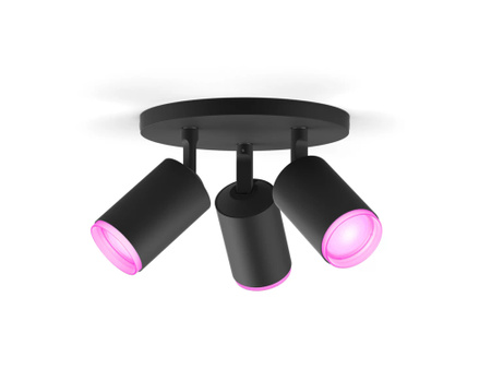 Philips HUE White and Color Ambiance Lampa Fugato 3x4,2W Bluetooth Zigbee