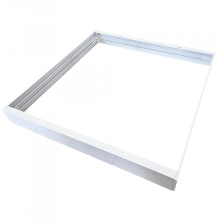Ramka Zatrzaskowa Natynkowa do Paneli LED 60x60 Aluminiowa Wysoka 70mm Biała Ecolight