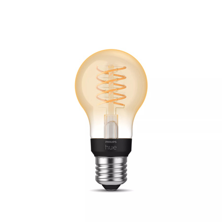 Żarówka LED E27 A60 7.2W = 40W 550lm 2100K Biała Ciepła FILAMENT SMART Inteligentna Bluetooth ZigBee White Philips HUE