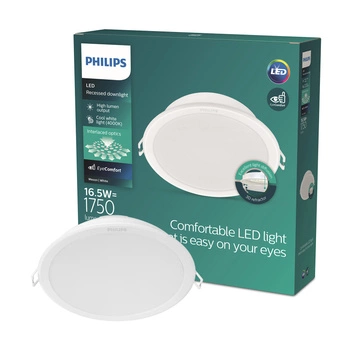 Panel LED Oprawa Podtynkowa Wpuszczana MESON 16.5W 4000K 16.5cm Okrągła Downlight PHILIPS