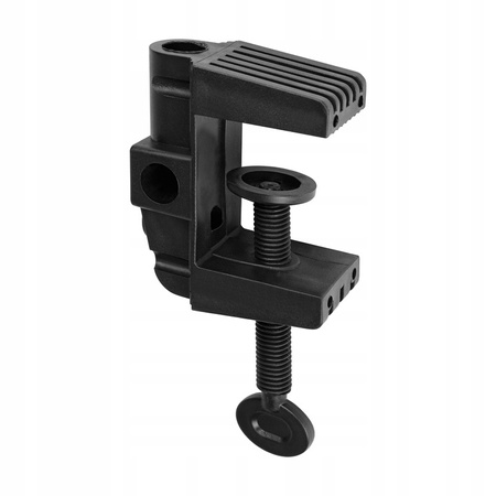 Lampka Biurkowa Kreślarska LED 7W 480lm 4500K 120° Czarna z Uchwytem