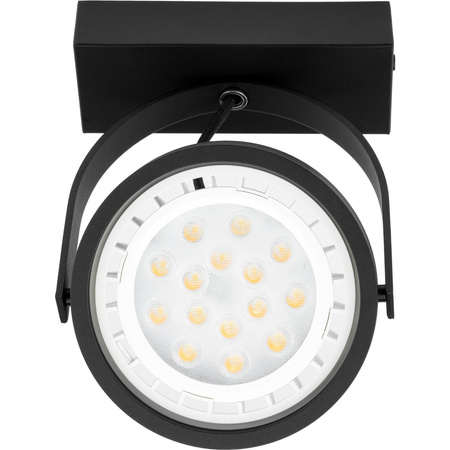 Lampa sufitowa Kinkiet LEON ES111 Ruchomy czarny