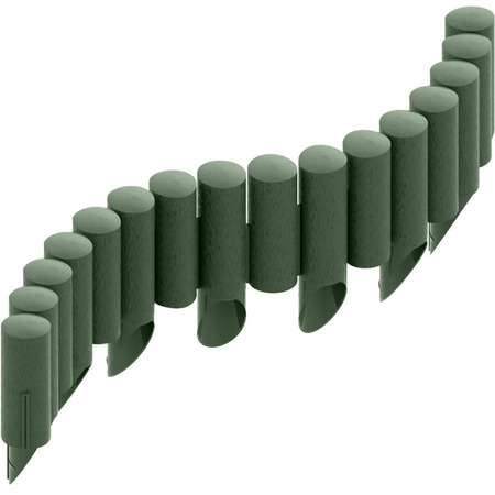 Palisada Ogrodowa Płotek Border Obrzeże Trawnikowe 4 STANDARD Zielona 2,3m Mocne Mrozoodporne CELLFAST