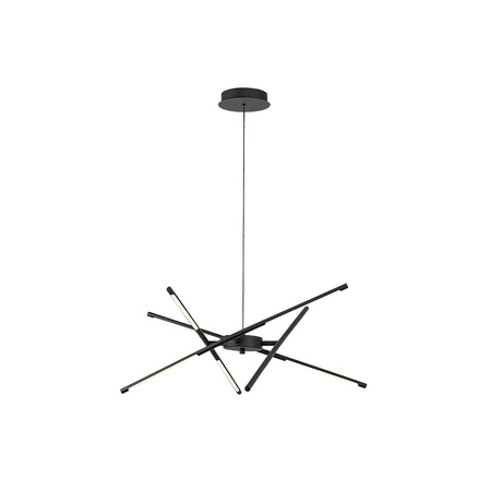 Lampa Wisząca Sufitowa LED 30W 3000K Czarny Nowoczesny Henli Rabalux