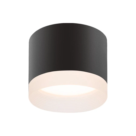 Oprawa Natynkowa SPOT Lampa Sufitowa Punktowa 1x GX53 Czarna Videx