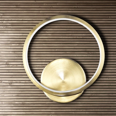 Kinkiet Ścienny LED 11.5W 700lm 4000K Neutralna złoty ROMAN Sanico Goldlux