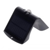 Lampa Ogrodowa Solarna Kinkiet Elewacyjny BUTTERFLY LED IP65 1,5W 4000K Czujnik Czarna Eko-Light