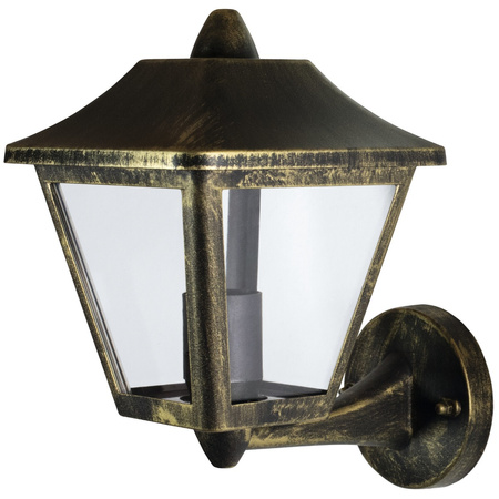 Lampa Ogrodowa Zewnętrzna Kinkiet Elewacyjny LED E27 IP44 Czarny Endura Ledvance