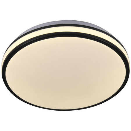 Plafon ORBIT 40 oprawa lampa sufitowa LED 24W GOLDLUX (Polux) CZARNY 2600lm 4000K