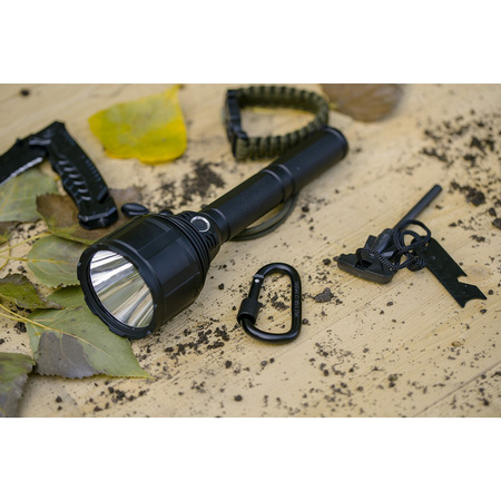 Latarka LED Taktyczna Akumulatorowa Wojskowa Ręczna USB XHP9090 3000lm long Pro VA0043 Vayox