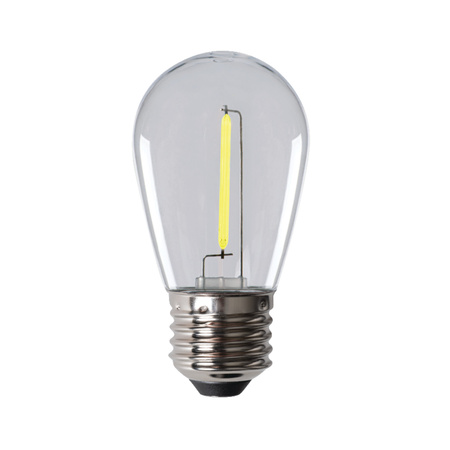 Żarówka LED ST45 E27 0.9W 75lm Zielona Filament do Girlandy KANLUX