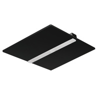 Panel LED Podtynkowy 60x60 Lampa 38W 4450lm 3000K Ciepła 60° Czarna Kanlux