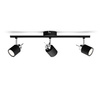 Lampa Sufitowa Reflektor Natynkowy3x GU10 Czarna Meranti Philips