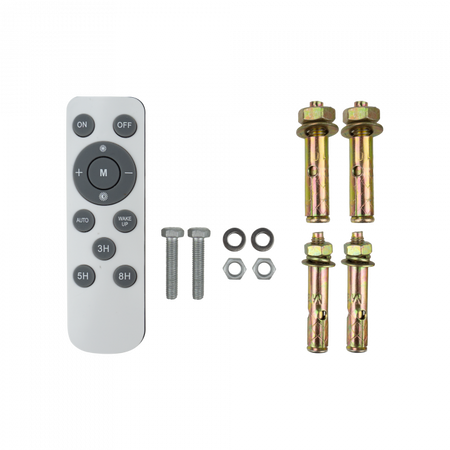 Naświetlacz LED Lampa Reflektor Solarny 50W 900lm 4000K Neutralna IP65 z Czujnikiem Zmierzchu + Pilot Ecolight