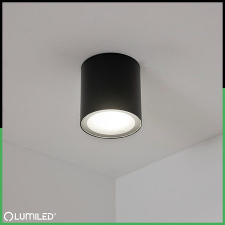 Oprawa Natynkowa Tuba Lampa Ogrodowa Zewnętrzna GU10 LED IP54 Okrągła 95mm RONDE LUMILED