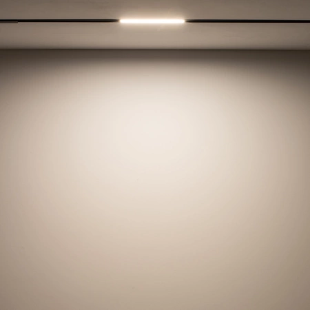 Reflektor Szynowy Lampa do Szynoprzewodów 1-fazowy LED 9W 400lm 3000K Ciepła Czarny Industrialna LVM LINE 10143 Nowodvorski